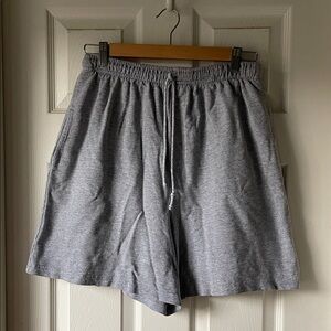Vintage Moda International Grey Cotton Shorts
